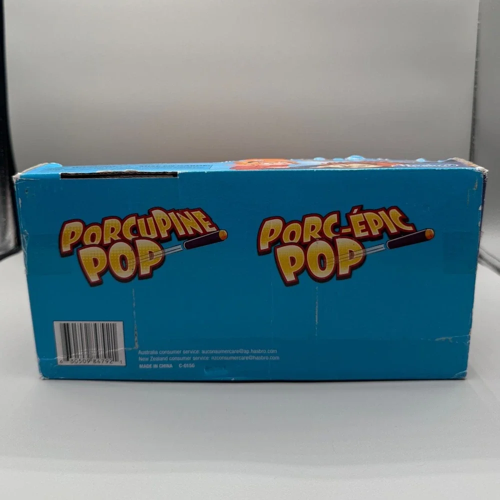 Rare Hasbro Gaming Porcupine Pop!  Hedgehog Toy with 9 Foam Darts 2018